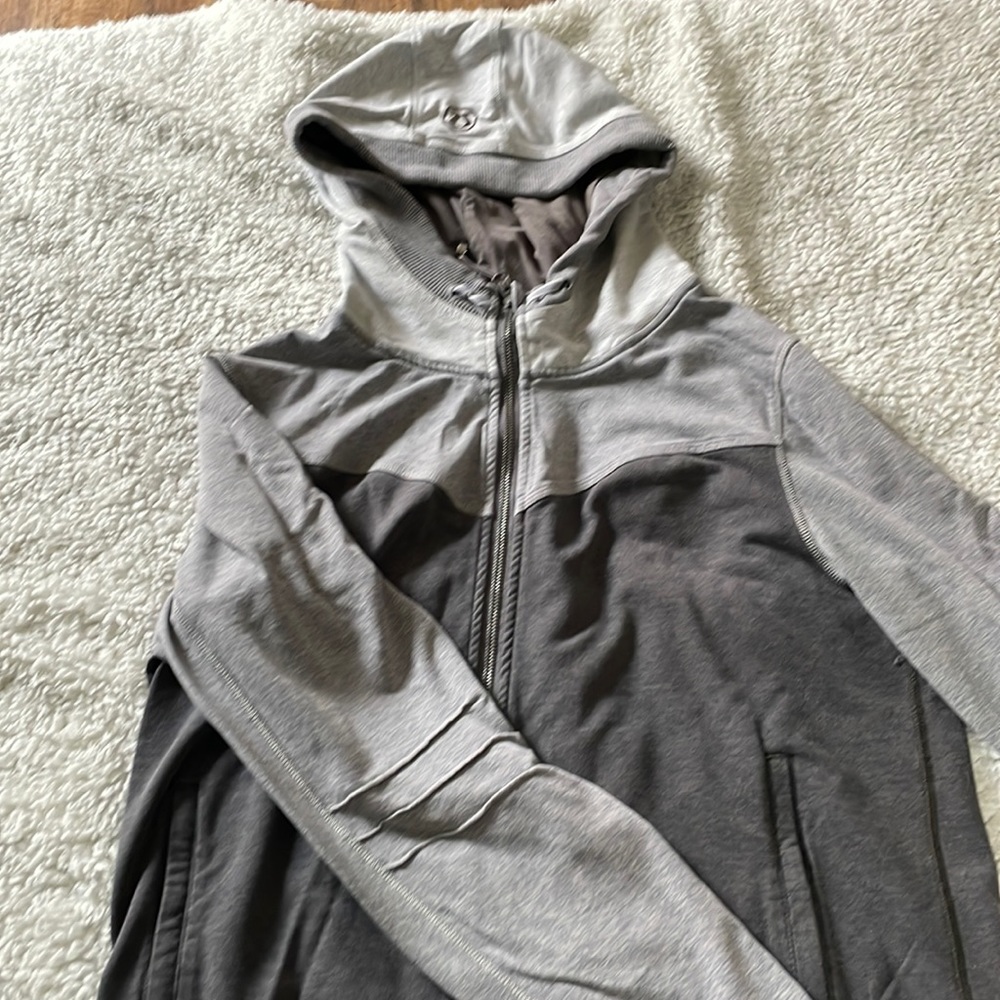 Lululemon Hoodie Colorblock Zip Front Sweatshirt